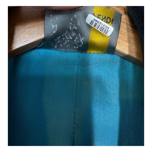 FENDI velvet blazer size 40 - Picture 9 of 11